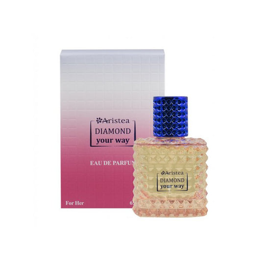 Eau de Parfum | Aristea | Diamond Your Way | for Women | 65ml | Geinspireerd op designermerk(en) | bloemig-houtachtige geur