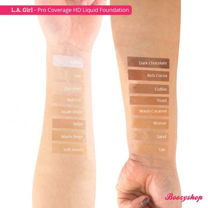 LA Girl Pro Coverage HD Liquid Foundation