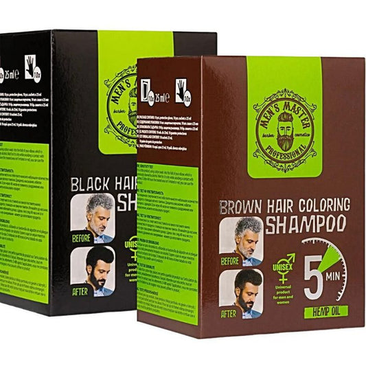 Coloring Shampoo Zwart of Bruin - 250ml