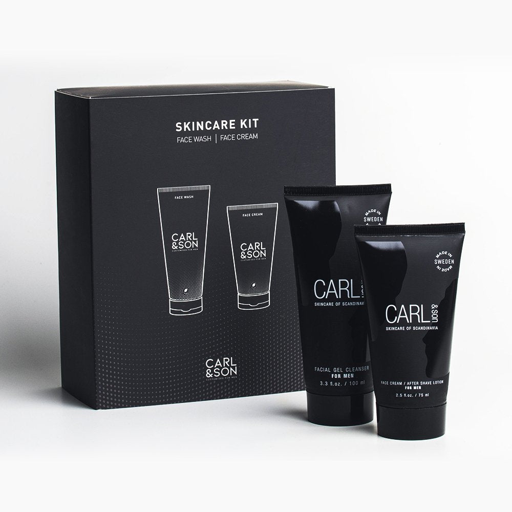 Carl & Son Skincare kit (cleanser & cream)