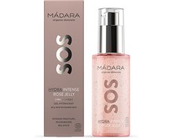 MÁDARA SOS Intens Hydraterende Rose Jelly 75 ml - rozenwater - hyaluronzuur